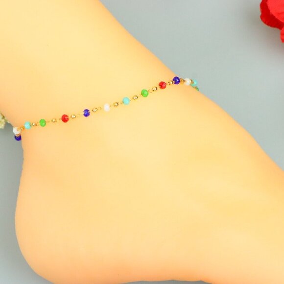 Handmade Anklet – A Stylish Choice for Women, Thoughtful Gift Idea, EVCH1493 - Picture 2 of 10